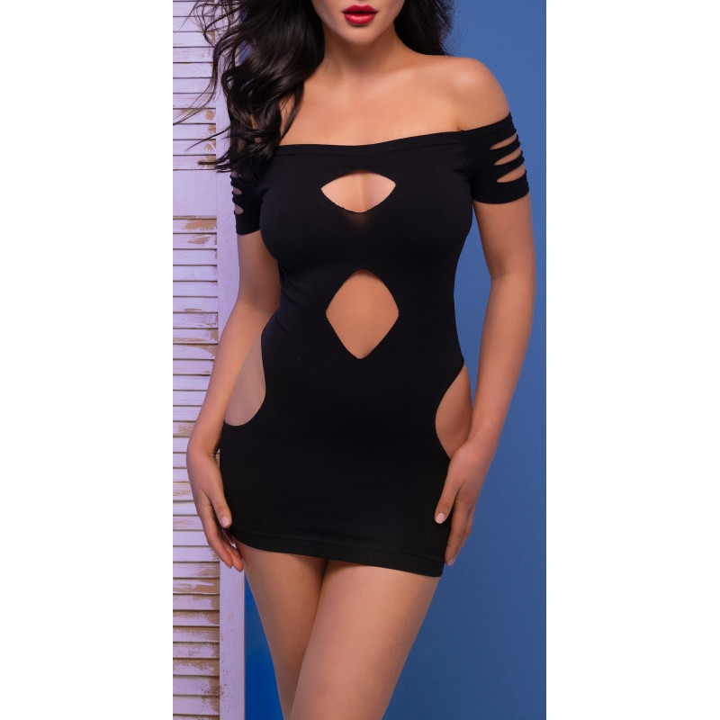 Chilirose Mini Robe Ylgenia Noire
